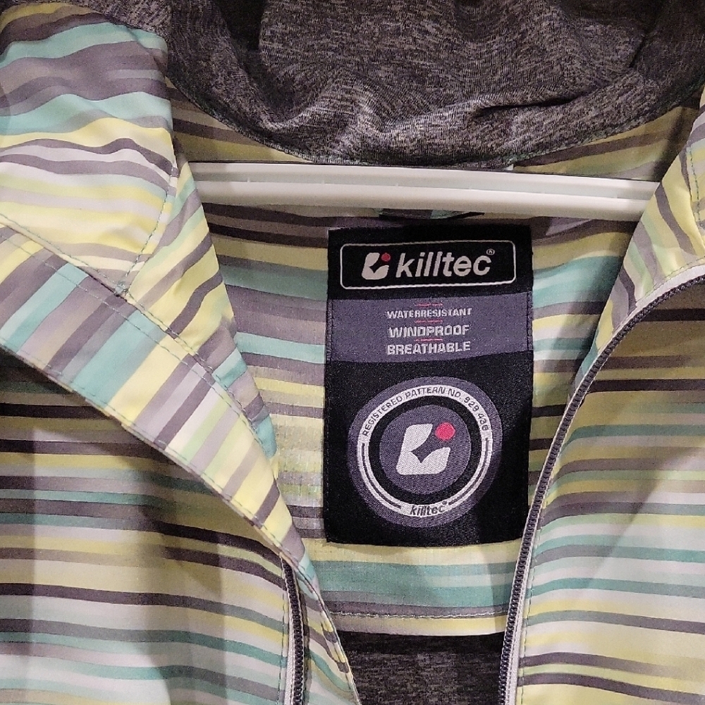 Killtec Brand Striped Multicolor Women's Jacket - Picture 6 of 8